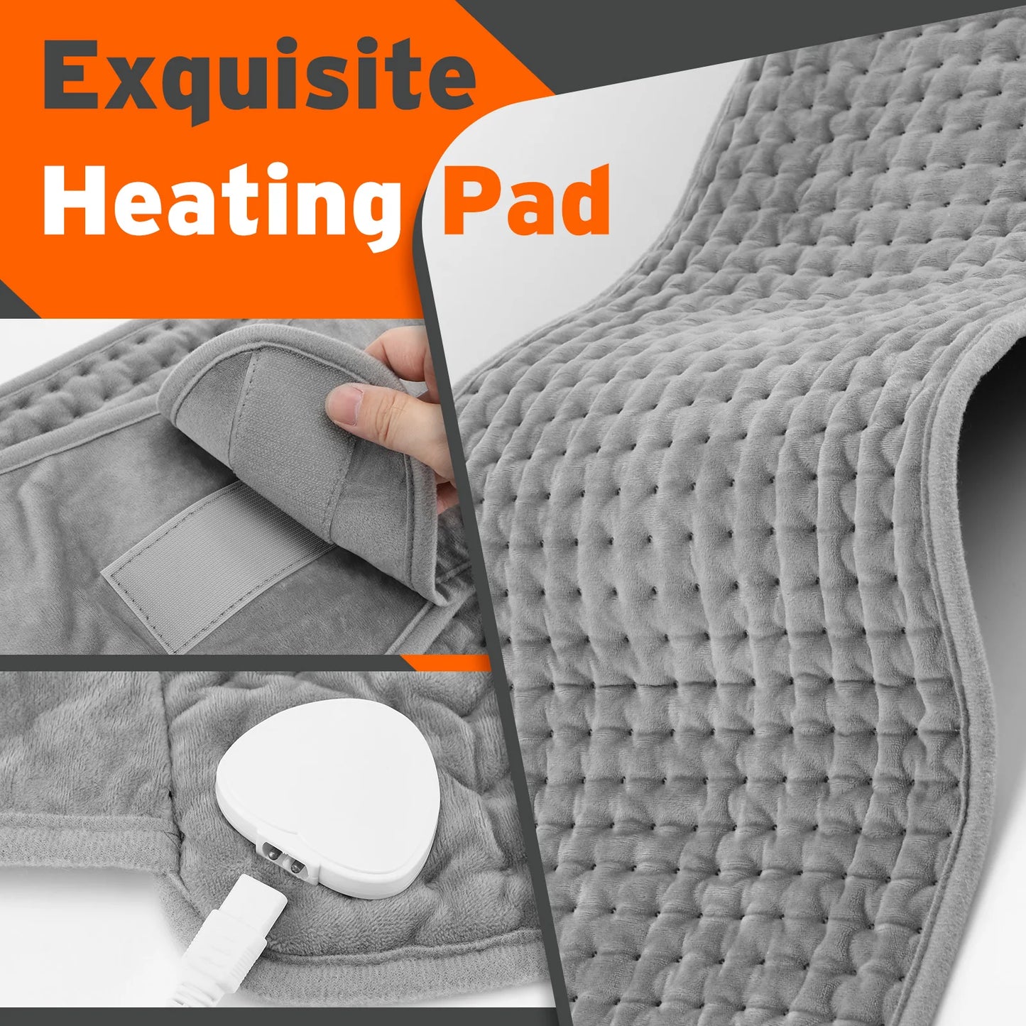 Back Heating Support Belt Electric Waist Brace With Adjustable Temperature Warm Back Belt Abdomen Warmer Lumbar Support Pad