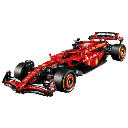 SF F1 Formula Racing Car Building Set 42207 - Premium 1:8 Scale Model Kit for Adults & Teens (1391 Pieces)