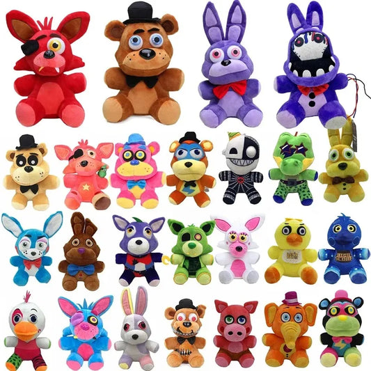 Five Night At Freddy Fnaf Cute Plush Toys Game Doll 18CM Bonnie Bear Foxy Cartoon Stuffed Dolls Freddy Toys For Children Gifts