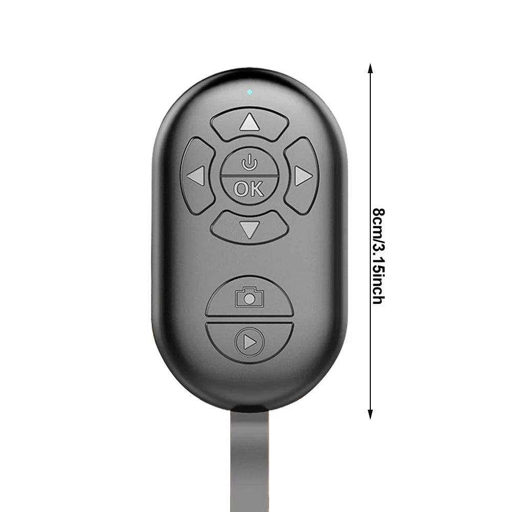 8 Buttons Wireless Phone Selfie Photo Shutter For Tiktok Video Page Turner Rechargeable Bluetooths-compatible Remote Controller
