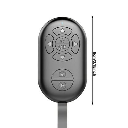 8 Buttons Wireless Phone Selfie Photo Shutter For Tiktok Video Page Turner Rechargeable Bluetooths-compatible Remote Controller