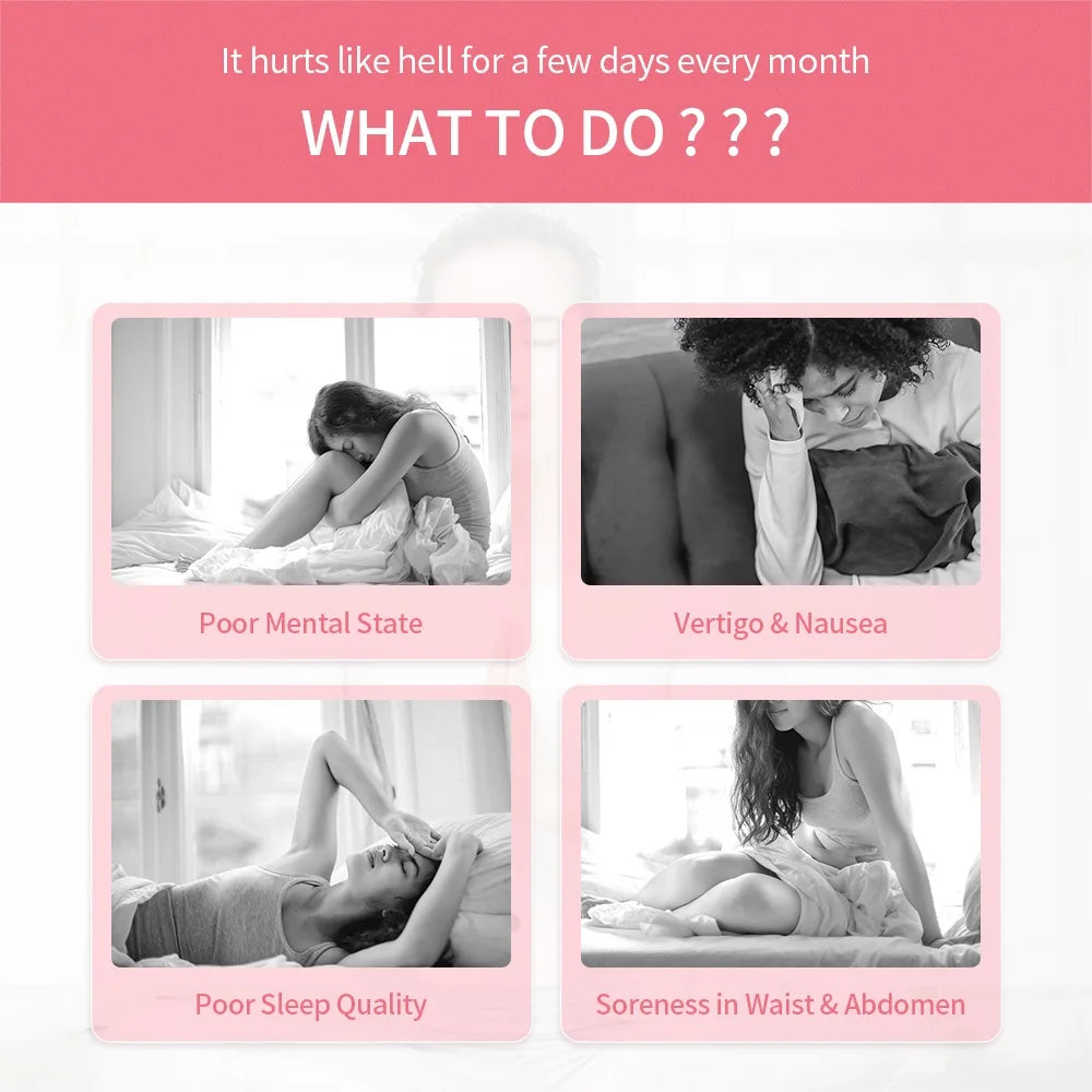 Damen-Menstruations-Heizkissen, warmer Palast-Gürtel, lindert Menstruationsbeschwerden, heiße Kompresse, Massagegerät, Gebärmutter, Erkältung, Dysmenorrhoe, Linderungsgürtel