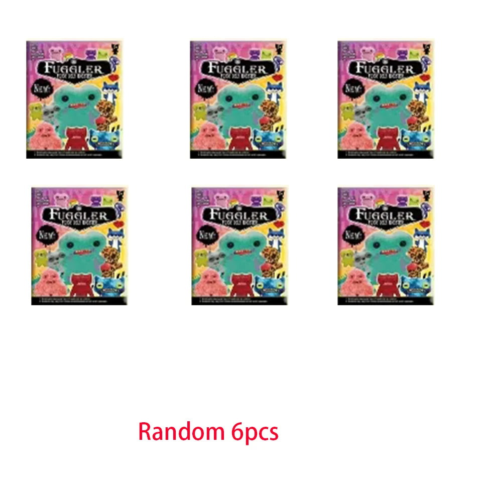 24p Fuggler Funny Ugly Teeth Monster Blind Box Figure Toys Kawaii Fugglers Anime Action Figurine Keychains Model Dolls Gift