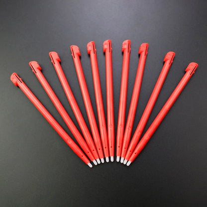 10Pcs For NDSi XL Stylus Touch Pens For Nintend DSi XL Black Red Plastic Screen Touch Pens Replacement Accessories