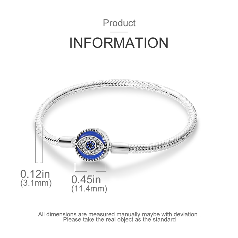 925 Sterling Silver Charm Bracelet - Leaf, Clover, Butterfly & Heart Design | 17-20cm Adjustable