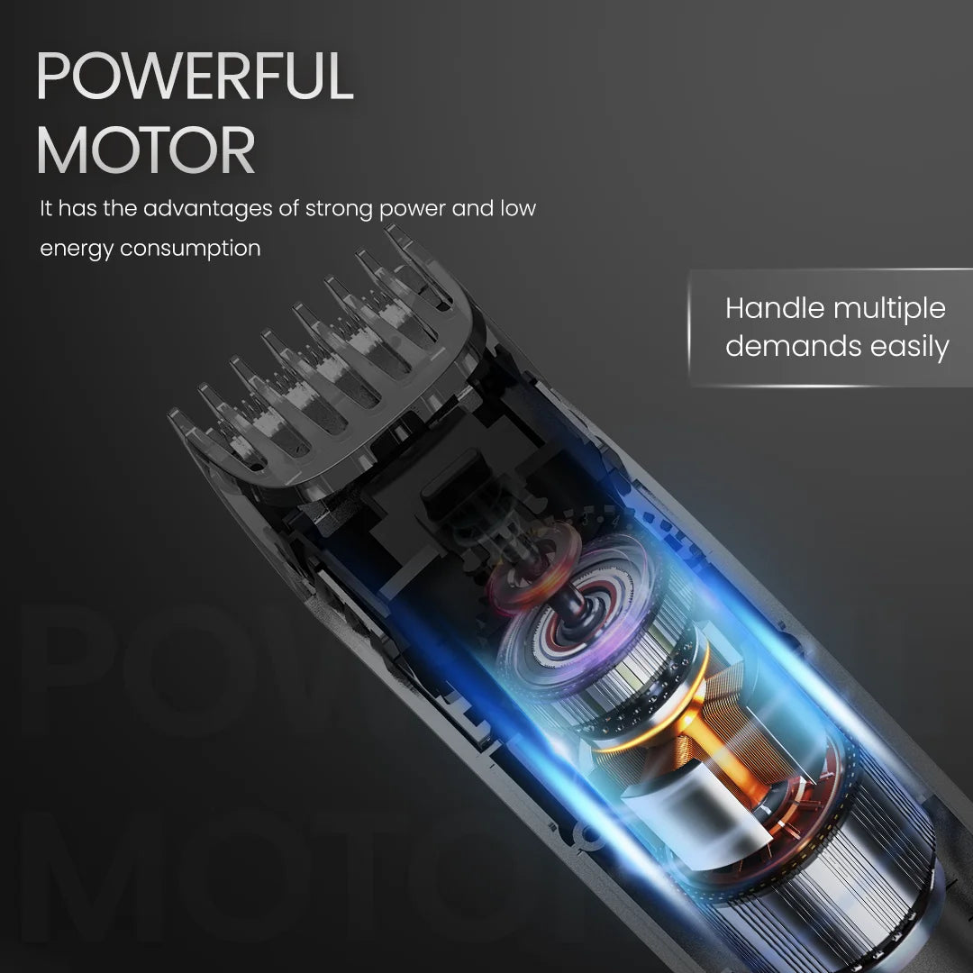 Sejoy Electric Hair Clipper,Rechargeable Hair Trimmer,IPX7 Waterproof,Adjustable Speed Barber Clippers For Men Professional