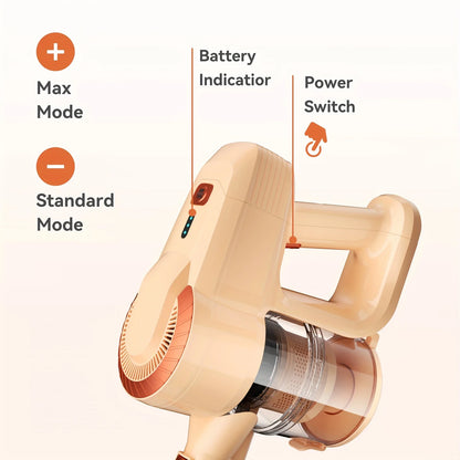 INSE N300 Cordless Vacuum Cleaner 20Kpa Ultra 6 in 1 Lightweight Stick Vacuum Powerful Handheld Vacuum Cleaners for Home Pet Car