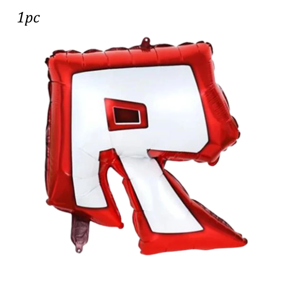 Roblox Game Themed Aluminum Balloons for Kids Birthday Party Decorations Ideal Gifts for Game Lovers Balloon Theme Periphery