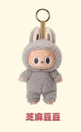Genuine Labubu 1st And 2nd Generation Series Vinyl Pendant Doll Model Toys Cute The Monster Labubu Keychain Toy Christmas Gift ﻿