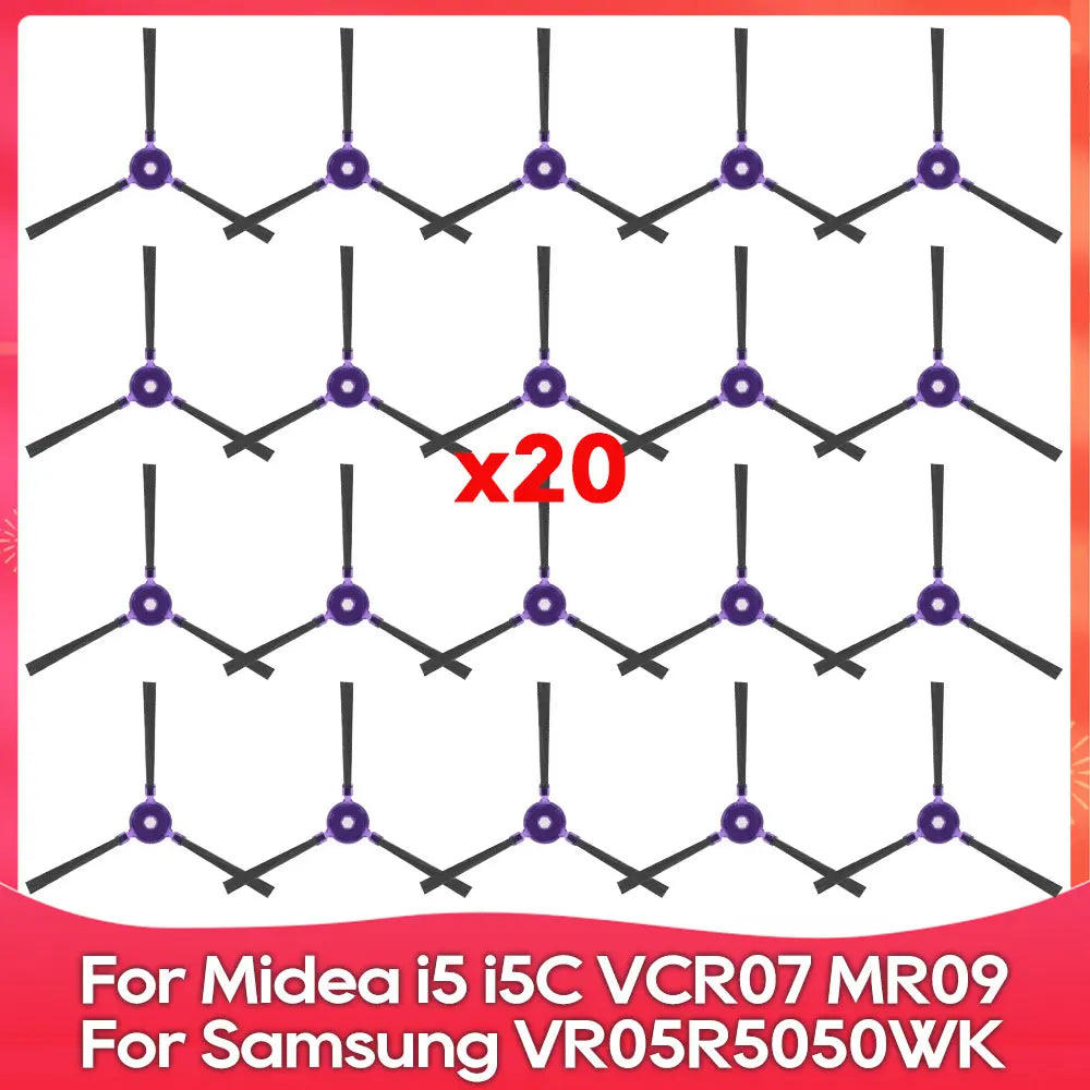 Compatible For ( Midea i5, i5C, VCR10W, VCR07, VCR08, MR09, Samsung VR05R5050WK ) Brush Filter Mop Dust Box Water Tank Accessory