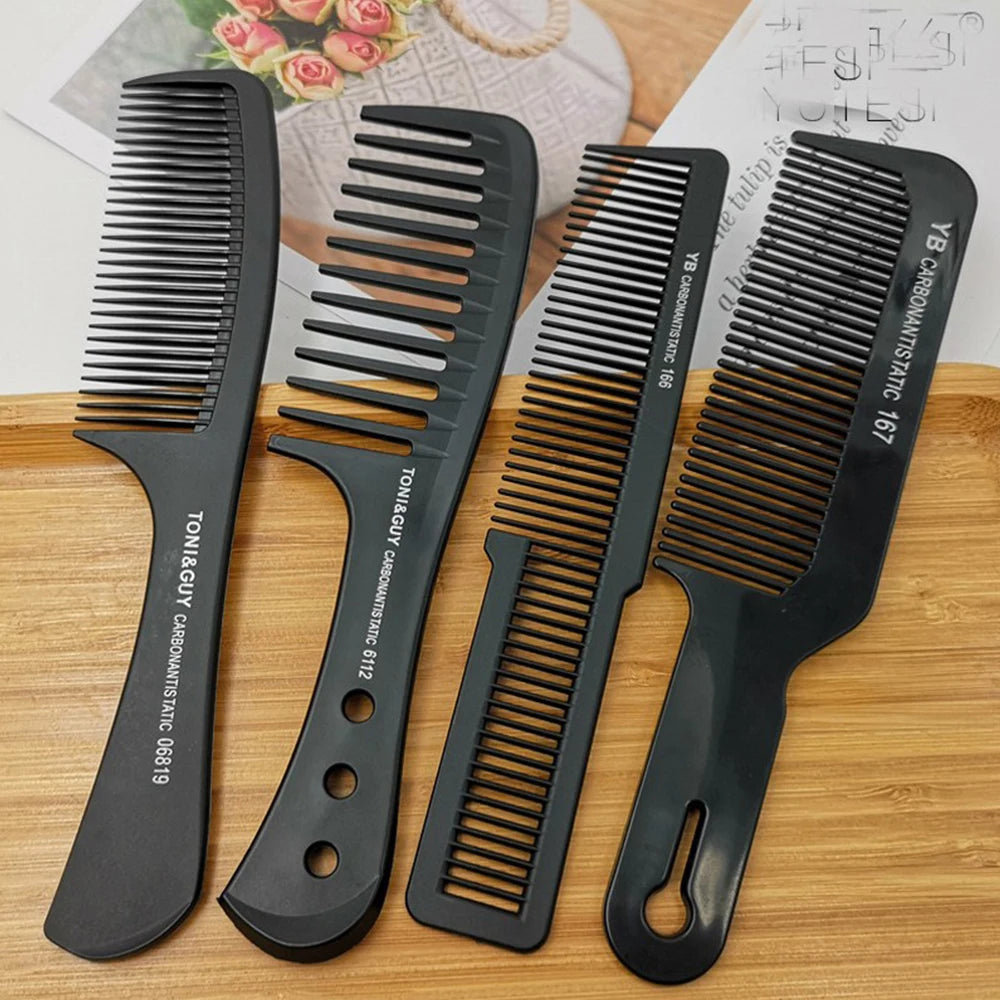 1 Pcs Black Combs For Hairdresser High Quality Hair Cutting Trimming Comb Professional Hair Comb Barber Hairdressing Tools