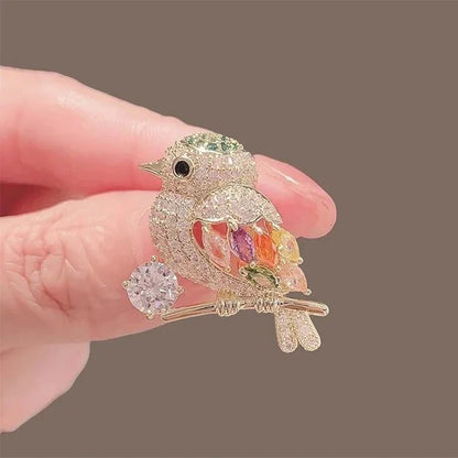 Exquisite Purple Lavender Brooch Women's Brooches Crystal Rhinestone Bouquet Pins Clothing Coat Luxury Jewelry Girl Gift