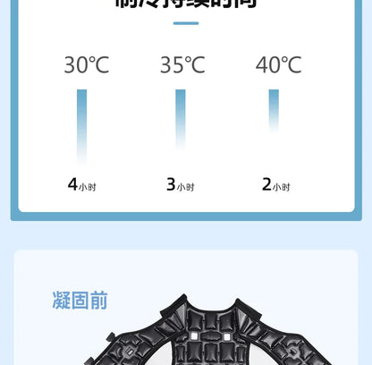 Cooling vest summer cold air conditioner suit high temperature work physical cooling