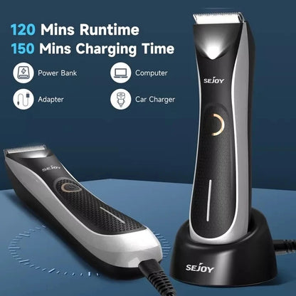 Sejoy Professional Hair Clippers Cordless Electric Hair Trimmer Shaving Machine Cool Design Cutting Barber Beard