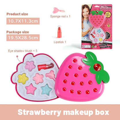 Girls Make Up Set Toys Beauty Makeup Tools Children Pretend Play Toys Safe Non Toxic Dressing Cosmetic Nail Polish Toys Gifts