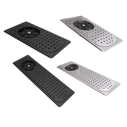 Built-in Cup Washer Stainless Steel Glass Cleaning Rinser High Pressure Cup Washer With Drain Drip Tray Hose For Bar Coffee Shop