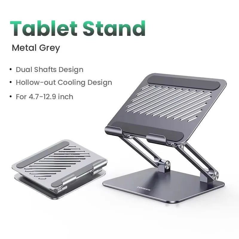 UGREEN Tablet Phone Stand For iPad Pro iPhone Xiaomi Tablet Support Aluminum iPad Holder Laptop Stand Phone Holder iPad Stand