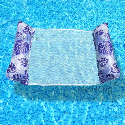 Portable Floating Water Hammock Toy Swimming Chair Iatable Float Pool Beds~
