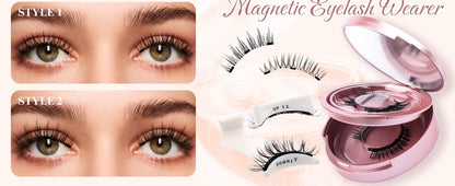 Magnetische Wimpern mit Applikator – Natürliche künstliche Wimpern, kein Kleber erforderlich