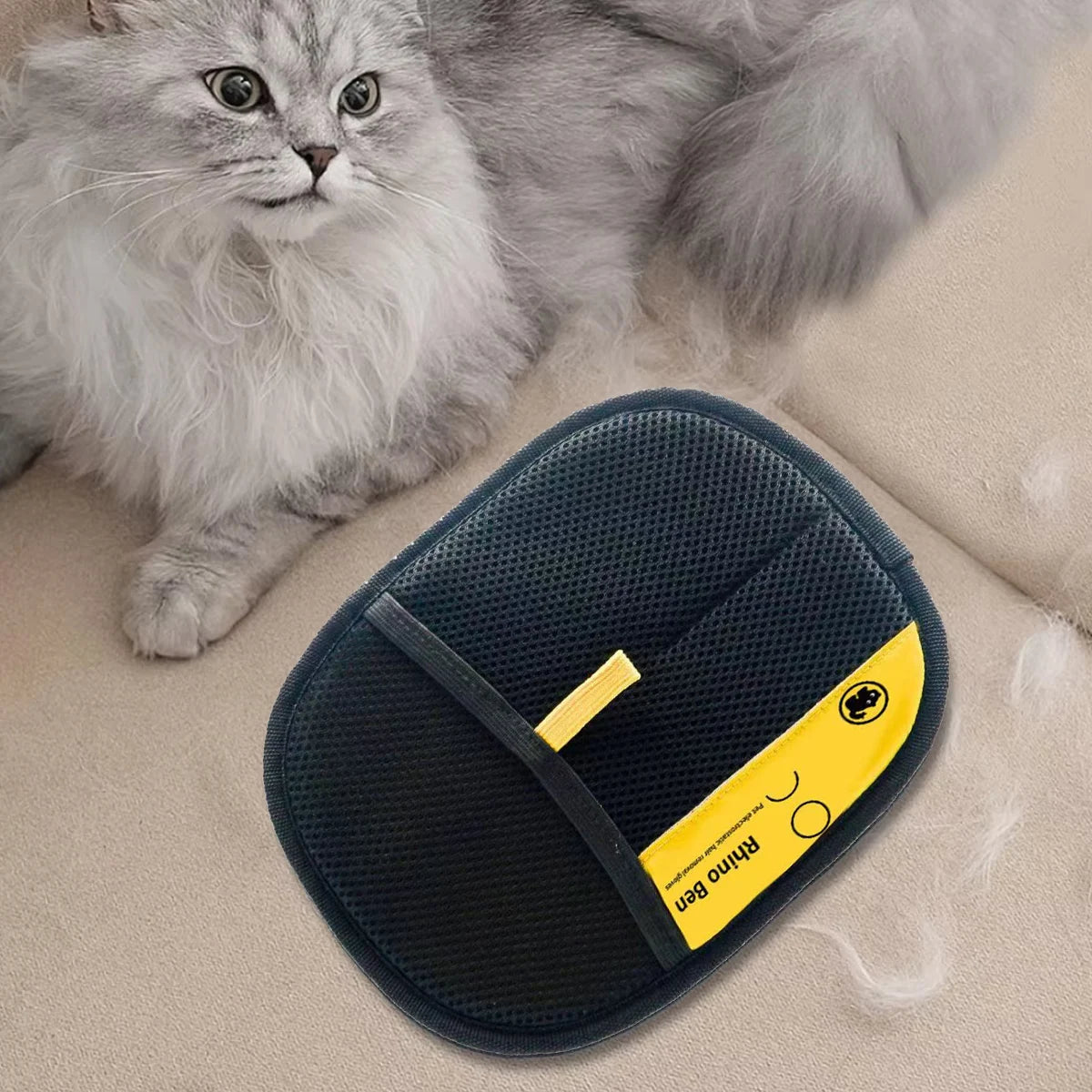 New Pet Grooming Gloves Static Dedusting Brush Pet Hair Remover Brush Removing Dog Cat Hair From Sofa Carpet Clothes