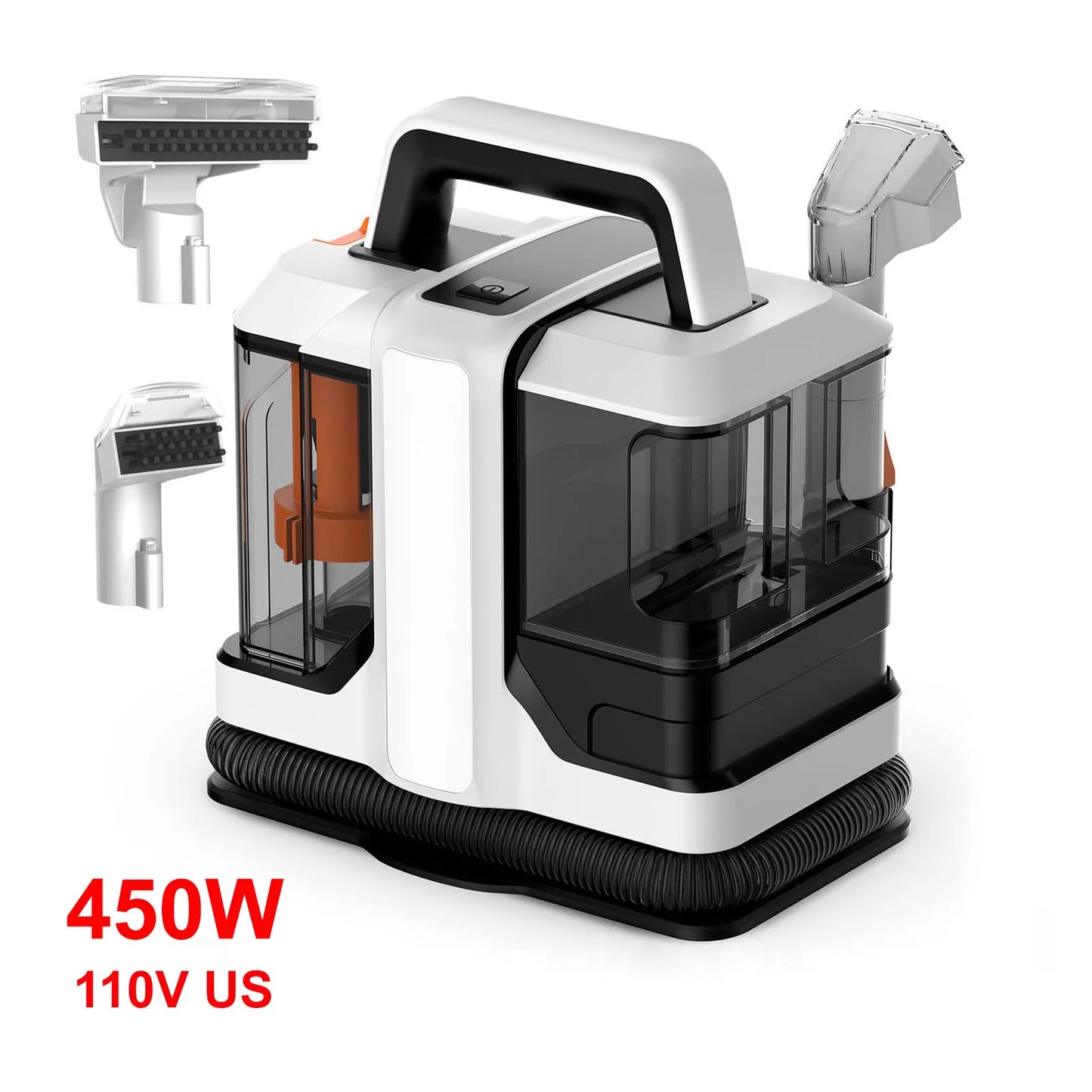 MAMNV W05 Handheld Carpet Cleaner 750W Fabric Washing Machine Pro Multifunctional Portable Mite Remover Sofa Carpet Wet Cleaner
