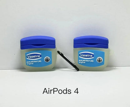 Body Lotion For AirPods 4 3 2 1 Earphone Case For AirPods Pro Vaseline Cartoon Headphone Cover Protect Wireless Headset Cover