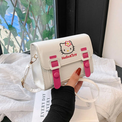 Anime Sanrio Crossbody Bags Hello Kitty Melody Kuromi Cinnamon Girls Women Luxury Brand Bag High Quality Designer Bags Gifts