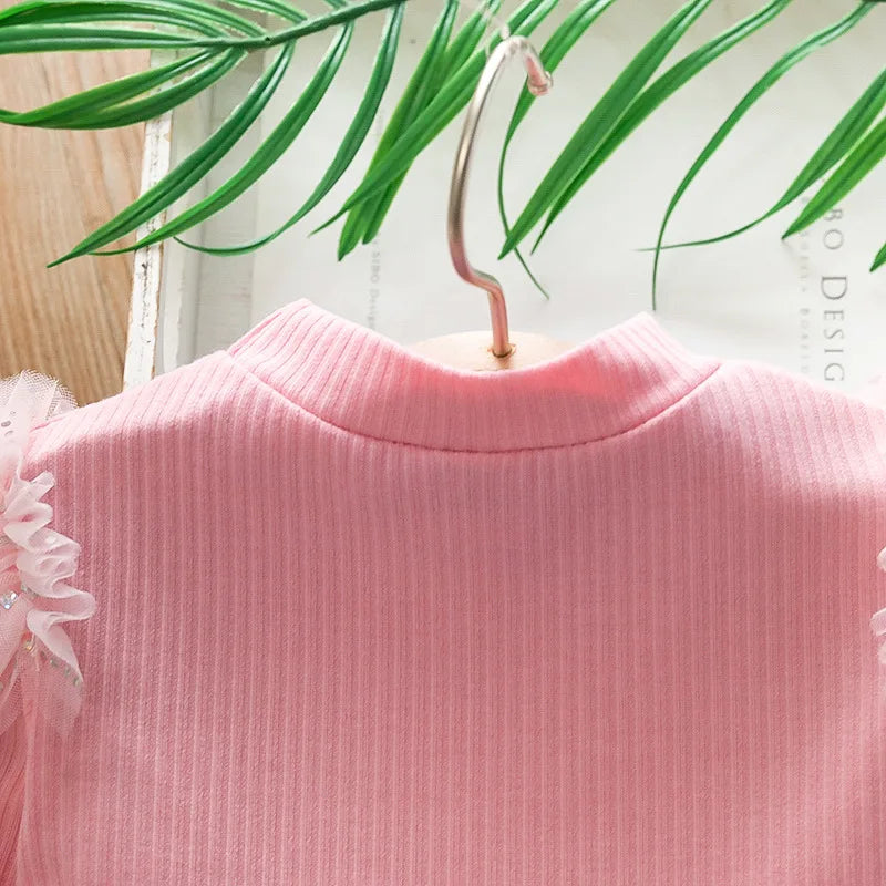 Girls Princess Dress Long Sleeve - Elegant Casual Dress for Kids 2-6 Years | Evening & Party Wear