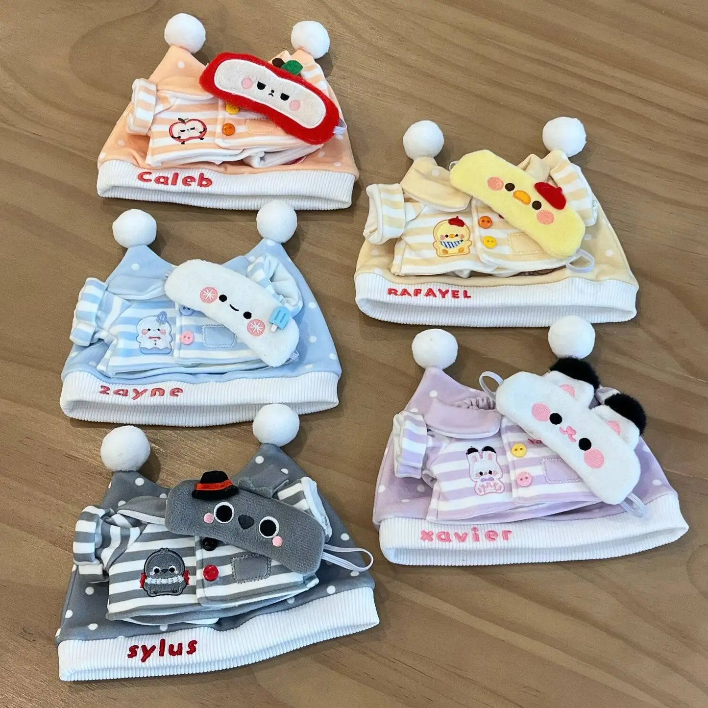 10/20/40cm Doll Plush Clothes Land D Zayne Rafayel Xavier Caleb Cartoon Toys Accessories Changing ClothesStuffed