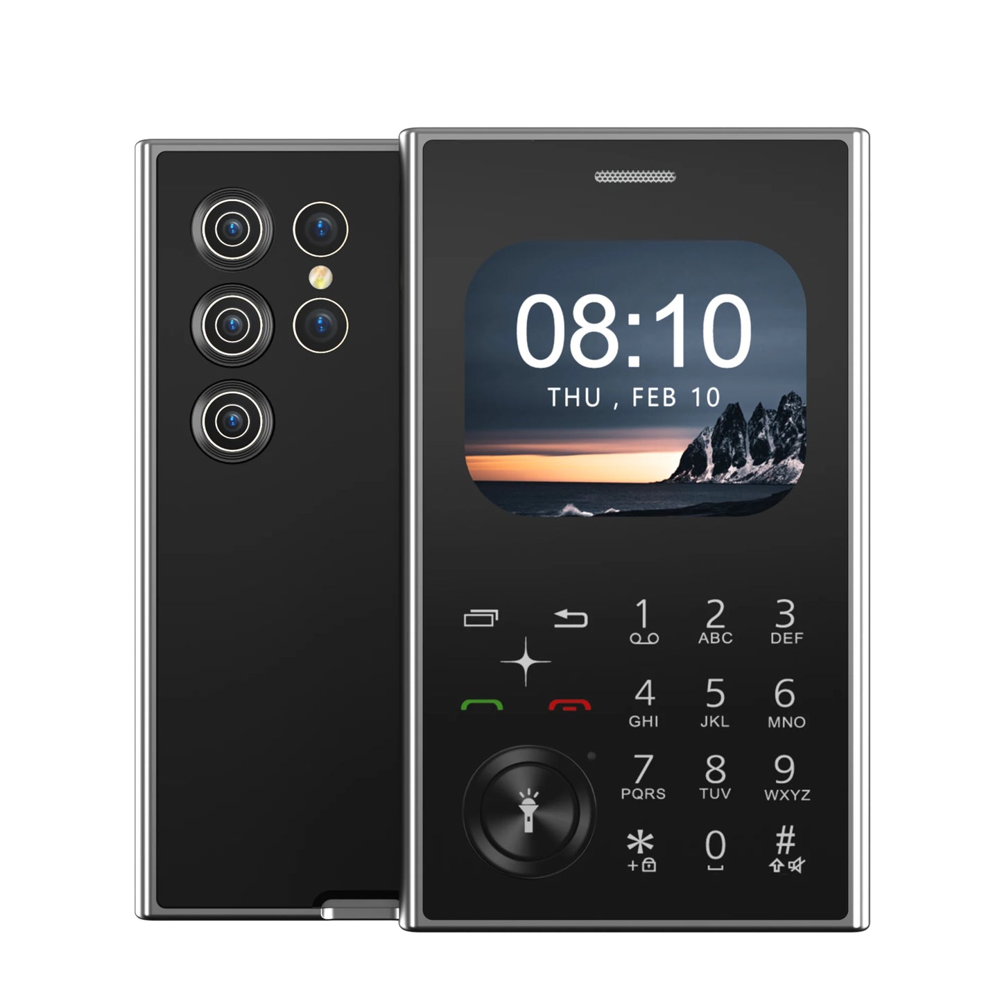 SERVO V8 Feature Mobile Phone 2 SIM Standby Magic Voice Speed Dial Blacklist FM Radio Torch 2G GSM Card Style Button Cellphones
