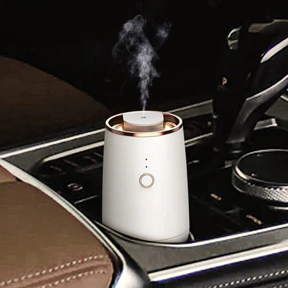 Mini Car Waterless Essential Oils Diffuser Car Fragrance Aromatherapy Diffuser Higher Atomizing Efficienc Home Air Freshener