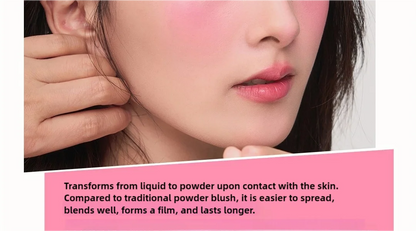 AZTK Blusher Color Face Makeup Rendering Liquid Blush JC04 Moisturizer Longlasting Beauty Expands Contracts Cheek Cosmetics