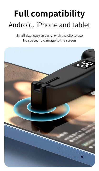 Remote Control Page Turner Bluetooth-Compatible 5.3 Camera Shutter Auto Clicker Phone Screen Tapper Device for Kindle Paperwhite