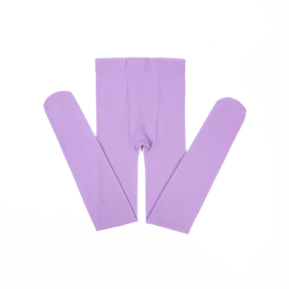 Premium Girls Ballet Dance Tights - Soft Footed Stockings for Dance, Halloween & School Uniform