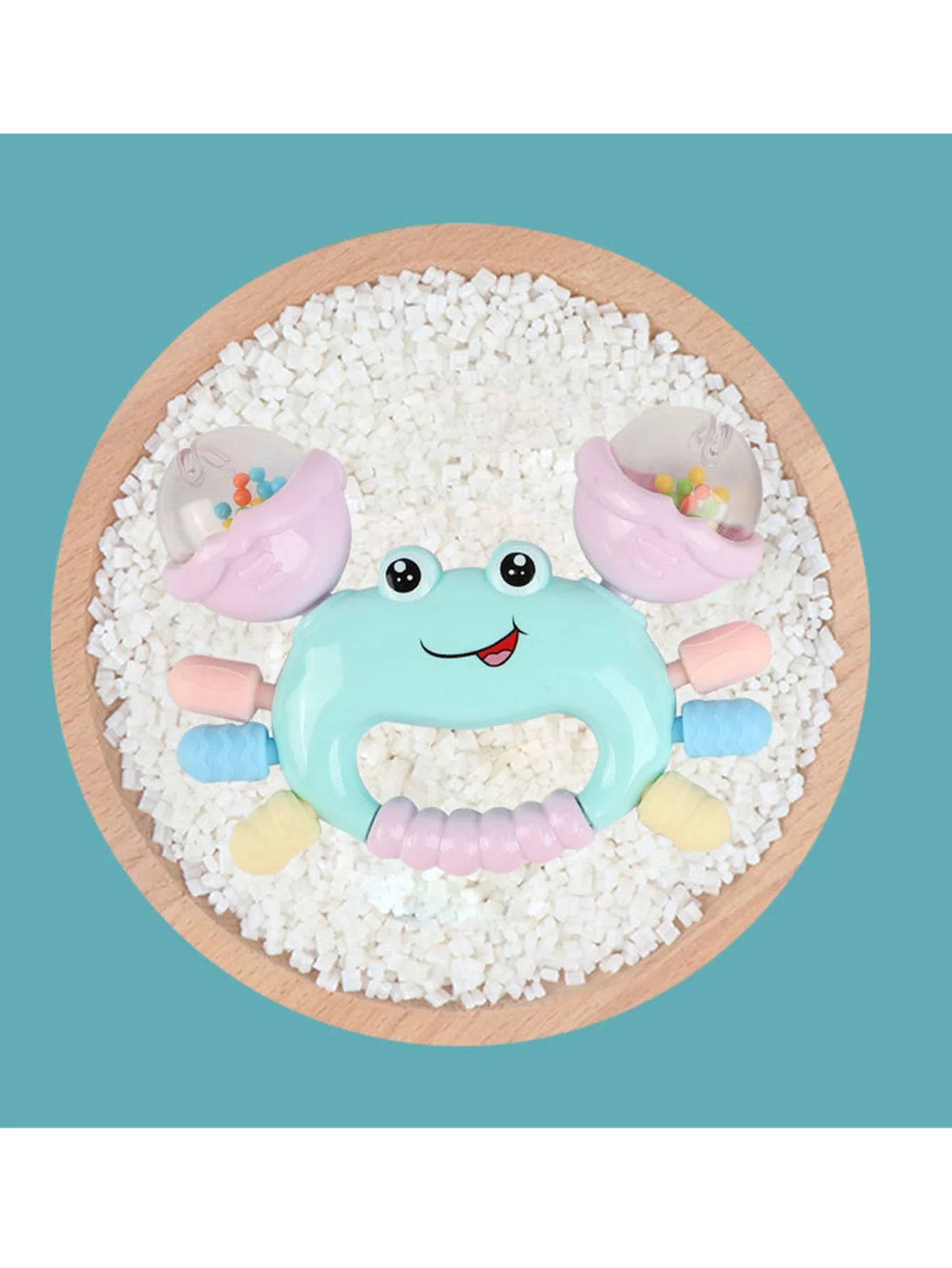 1pc random color Early Development crab Rattle Toys For Babies 0 to 36 Months Newborns Baby  Games Toys Teether Rattle Baby Toys