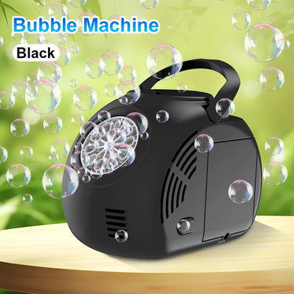 10 hole fully automatic bubble machine for children's kindergarten outdoor activities bubble toy without battery bubble water