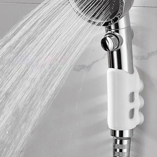 Movable Shower Head Holder with Suction Cup Adjustable Reusable Silicone Punch-free Shower Holder Bathroom Hooks Accessories