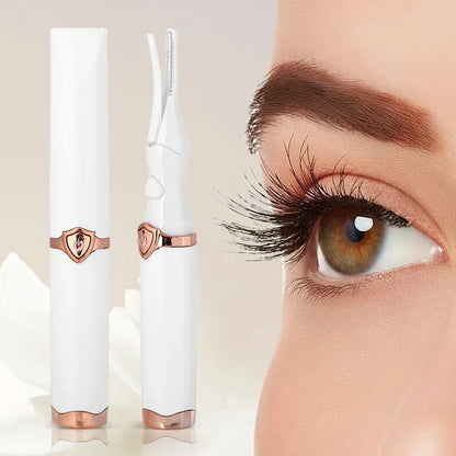 Heated Eyelash Curler 2 Heating Modes Quick Heating Natural Curl Eyelash Curler Long Lasting for Quick Natural Curling