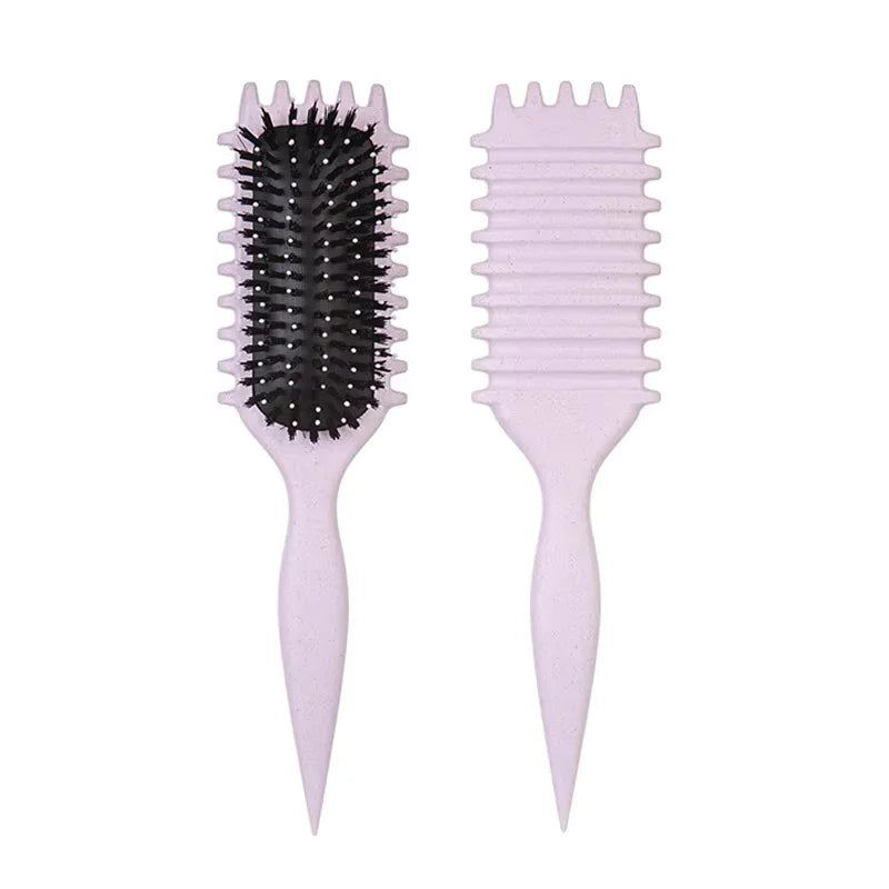 1/2pcs Hair Beauty Set Detangling Candy Brush with Continuous Spray Bottle Soft Curly Hair Care Brush Kit Salon Styling Tools
