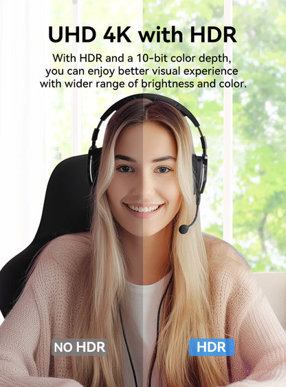 4K Webcam UHD Web Camera HDR Streaming Video Camera With Sony Sensor EMEET S800 USB Webcam With Dual Noise Cancelling Mics