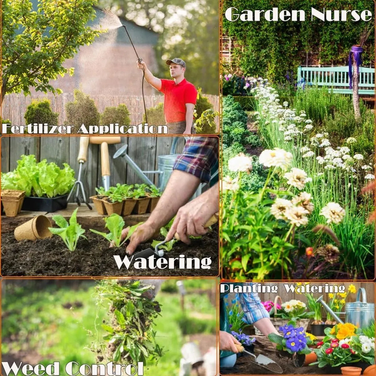 5L Garden Pressure Sprayer – Portable Hand Pump Chemical Weed Spray Bottle