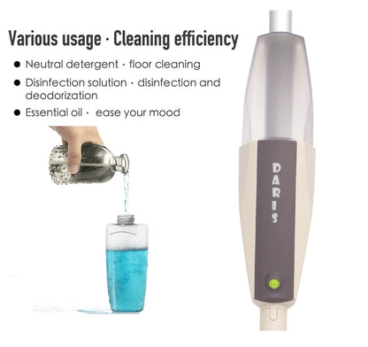 Spray Floor Mop with Replacement Microfiber Pads  Washing Flat Mop Home Kitchen Laminate Wood Ceramic Tiles Floor Cleaning Tools