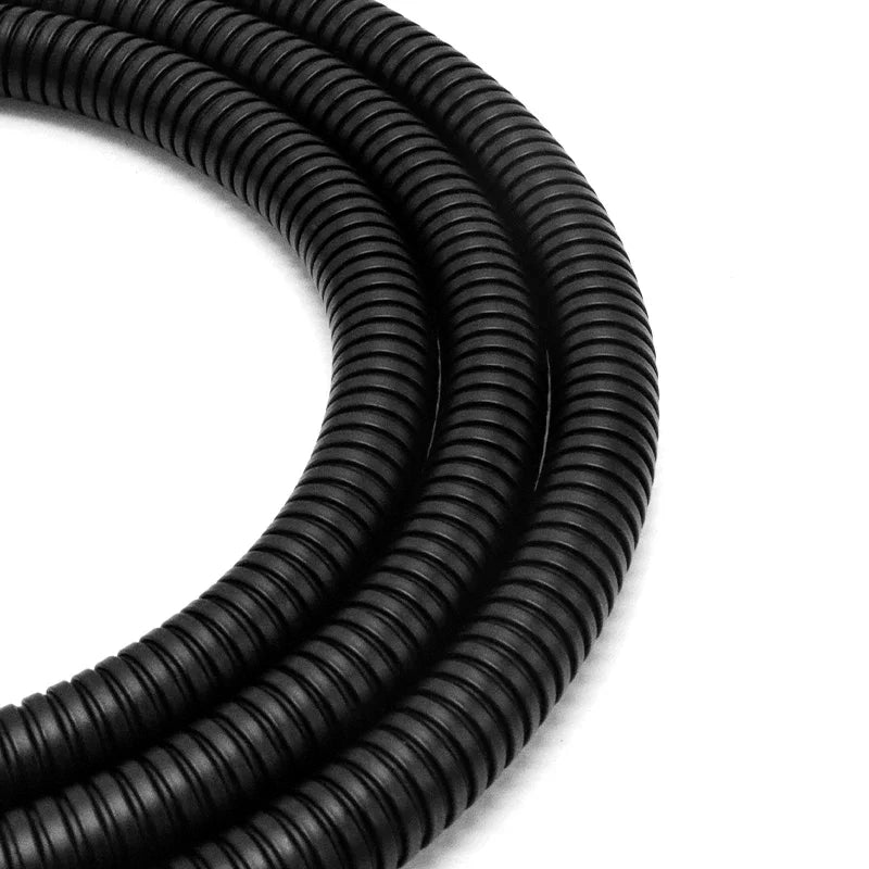 2/2.5/3M 304 Stainless Steel Encrypted Shower Hose Matte Black Flexible Shower Tube Bathroom Chrome Plated Brushed Nickel Pipe