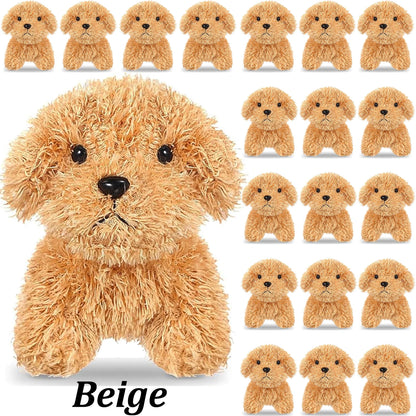 12-24PCS Teddy Dog Plush Toys Stuffed Puppy Dogs Soft Poodle Doll Animal Pet Toy for Adopt a Puppy Party Favors Birthday Gfits