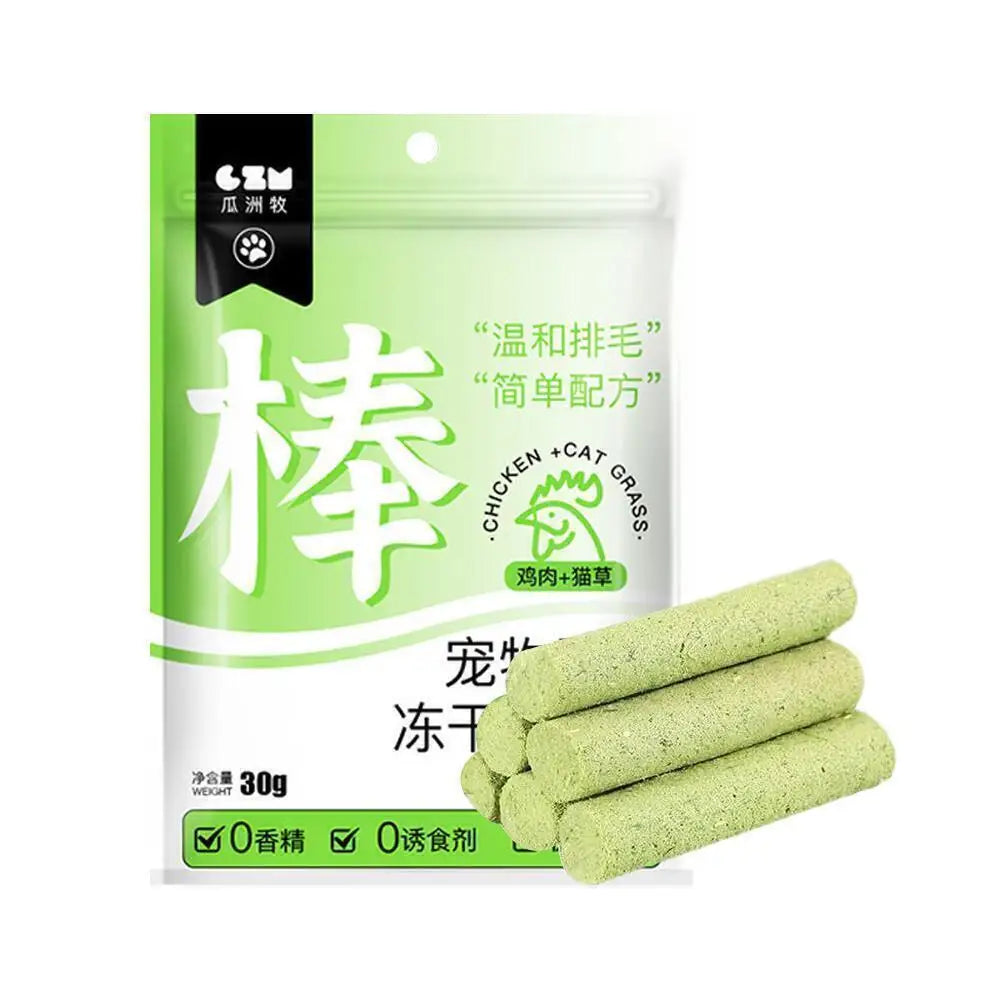 Teething Natural Grass Molar Rod Chew Stic For Cat