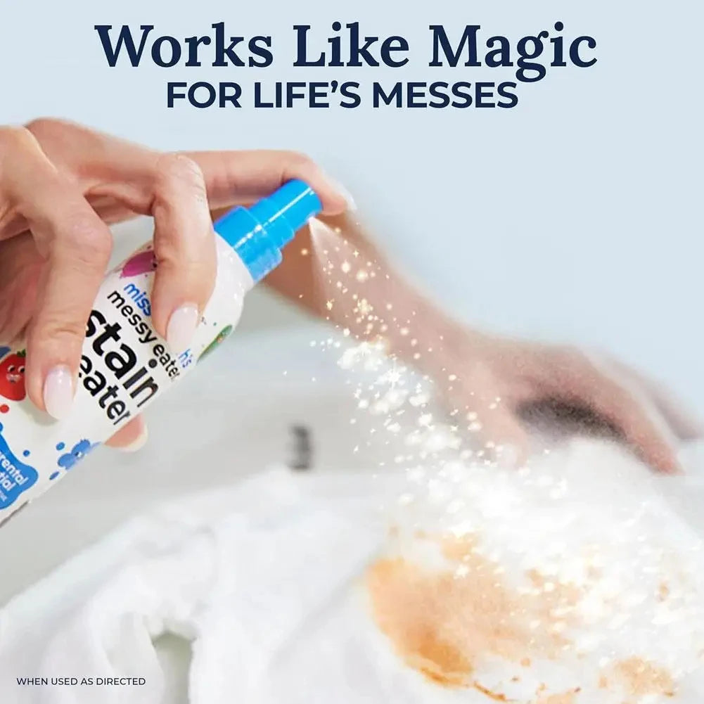 120ml Stain Remover Spray Effective Fabric Yellow Stain Removal  Dust Bleached Decontamination Wash-free Cloth Cleaning Supplies