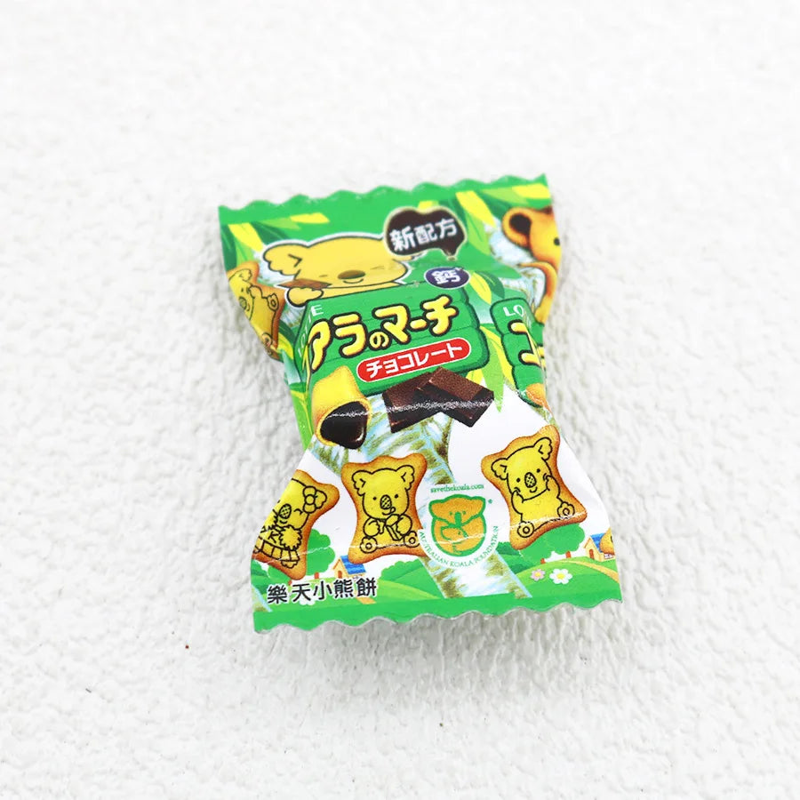 South Korean Ins Cute And Interesting Simulation Of Small Snacks Miniature Refrigerator Sticker Magnetic Magnet Decoration Gift