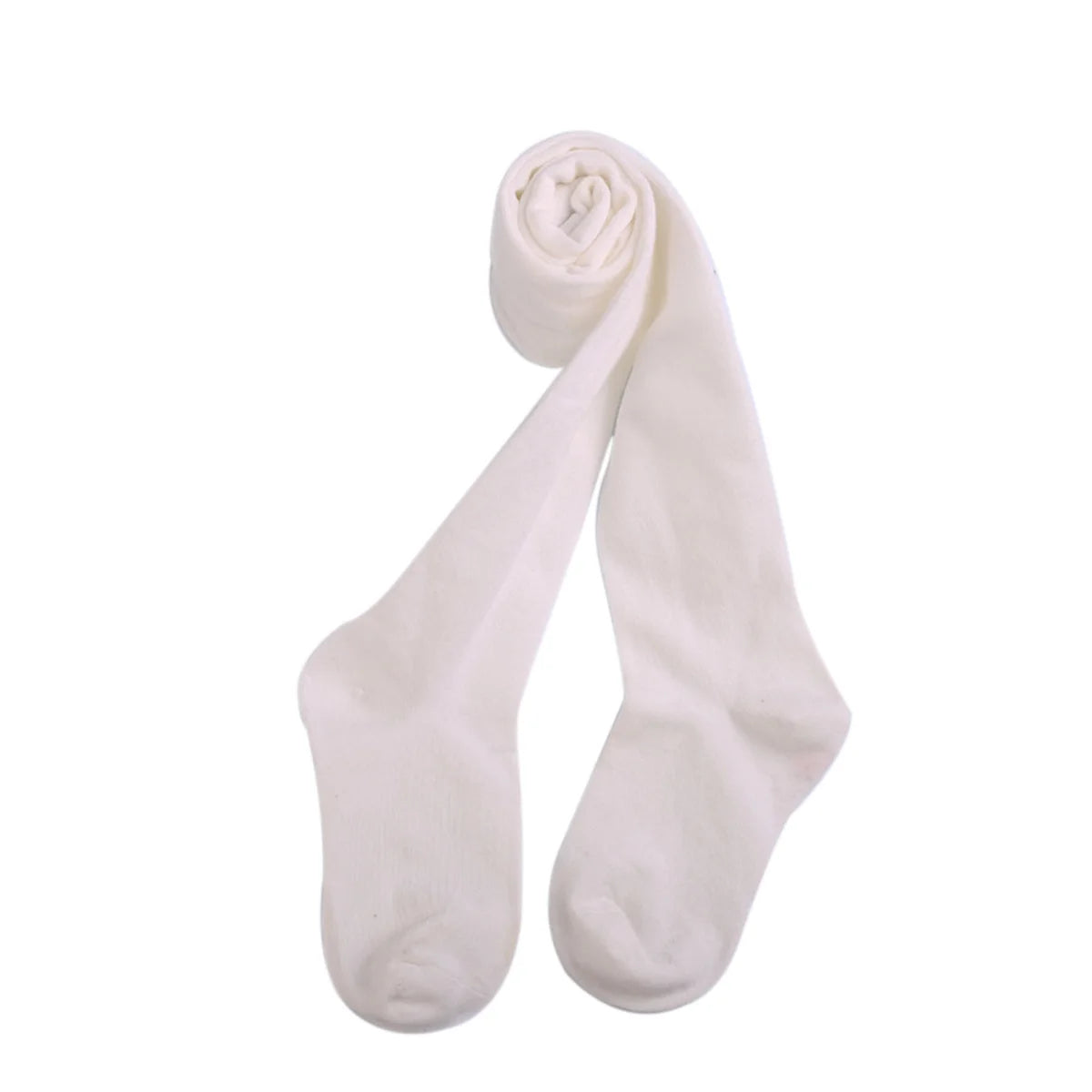 Girls Cotton Tights - Soft Elastic High Waist Pantyhose for Kids (0-7 Years)