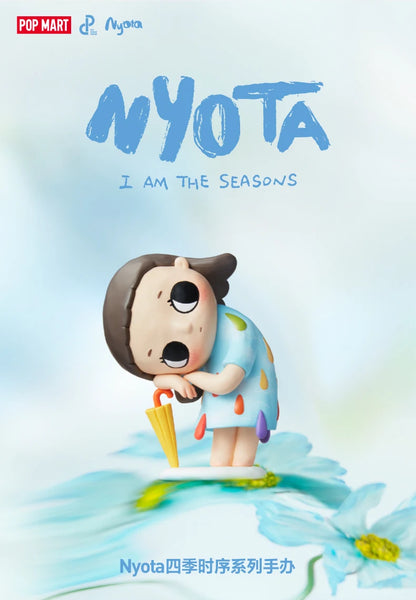Pop Mart Nyota I Am The Seasons Series Blind Box Guess Bag Mystery Box Toys Doll Cute Anime Figure Desktop Ornaments Gift