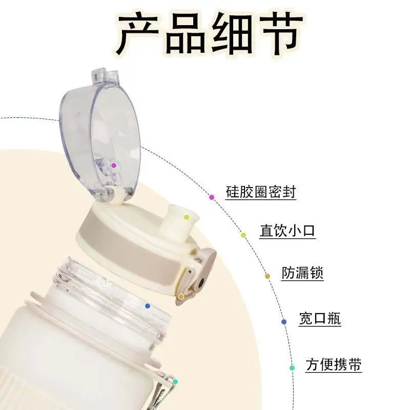 Gabby Dollhouses Cute Water Bottles 550ml Girls Kawaii Cup Kids School Outdoor Sport Flasks Women Office Home Plastics Mug Gift